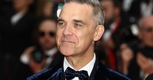 May 20, 2023, Cannes, Cote d'Azur, France: ROBBIE WILLIAMS attends the screening of 'Killers of the Flower Moon' during the 76th Annual Cannes Film Festival at Palais des Festivals on May 20, 2023 in Cannes, France (Credit Image: © Mickael Chavet/ZUMA Press Wire)
